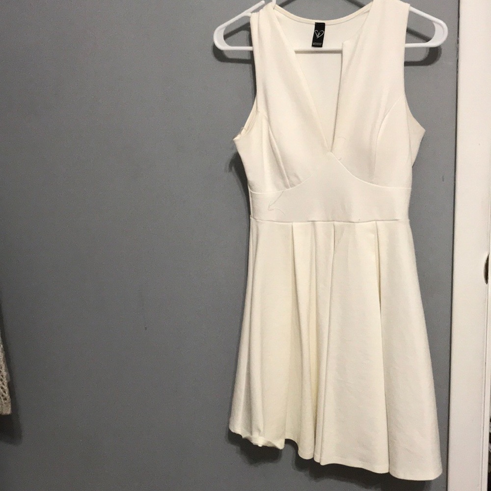 White formal dress